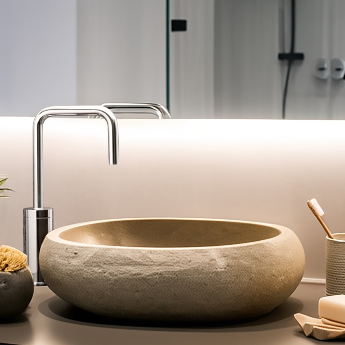 FA400-1205 Hands Free Automatic Faucet for 5" Vessel Sinks