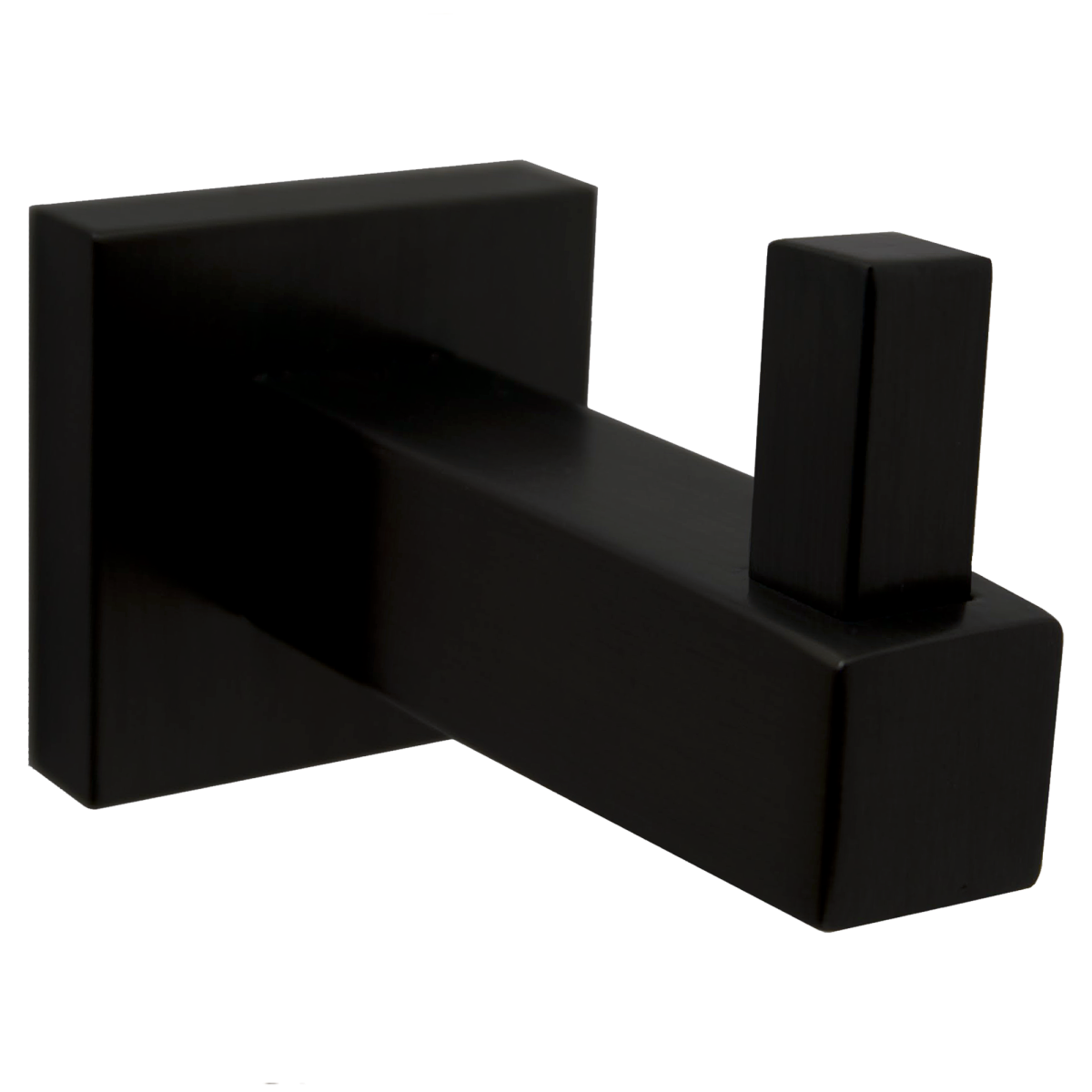 CHS-34 Surface-Mounted Single Coat Hook, Square Style