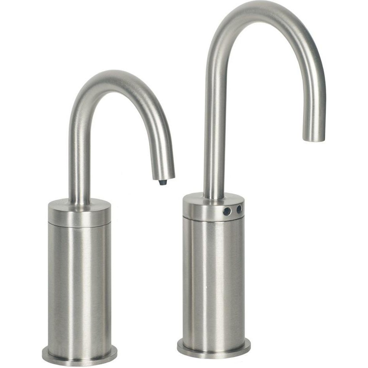 MP1105 Matching Electronic Faucet and Electronic Soap Dispenser With 5" Riser
