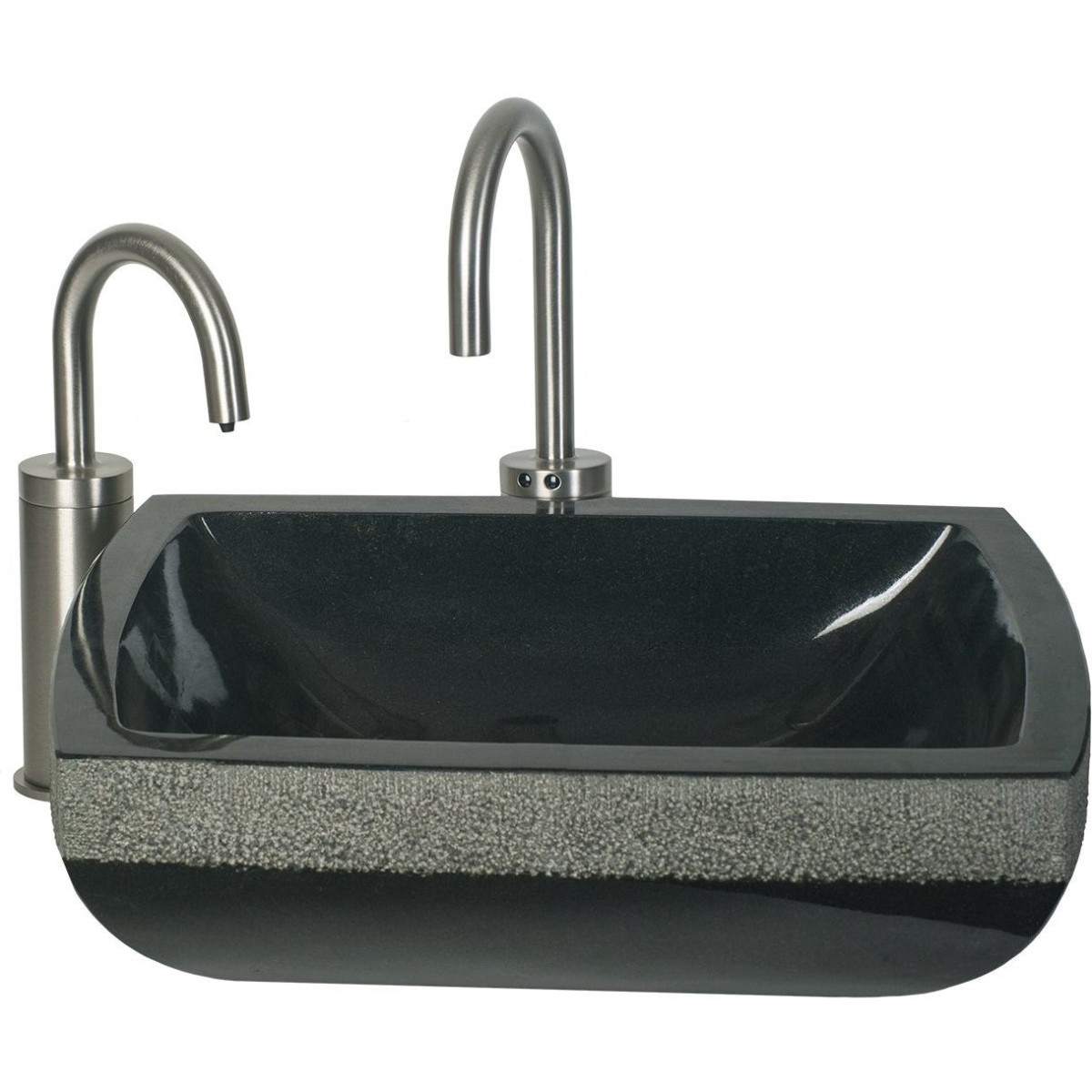 MP1106 Matching Electronic Faucet and Electronic Soap Dispenser With 6" Riser