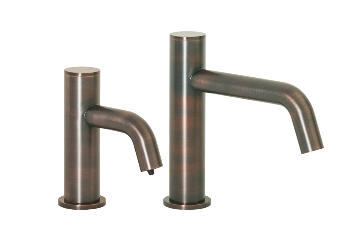 MP3280 Automatic Hands-Free Faucet with 8” Spout Reach and Automatic Soap Dispenser with 32oz. Bottle in Venetian Bronze