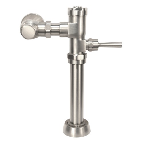 MTV-1 Manual TOILET Flush Valve in Satin Nickel