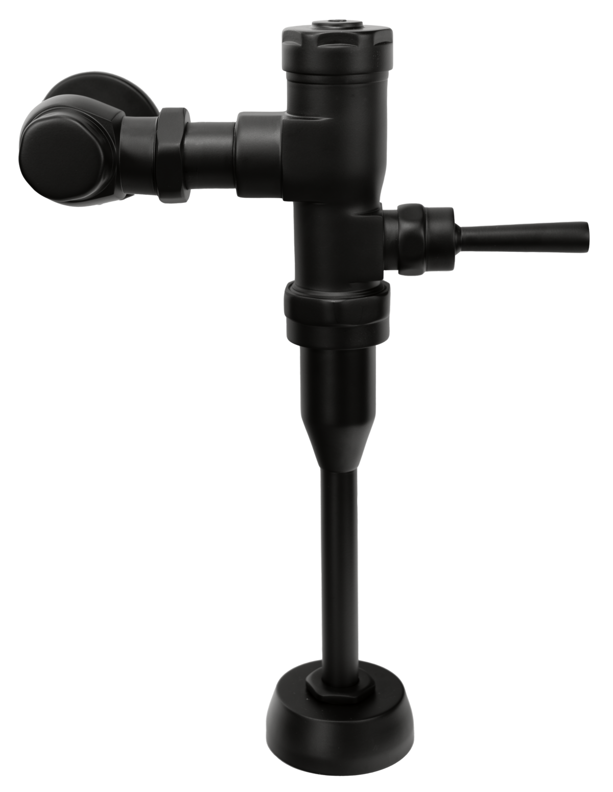 MUV-1 Manual URINAL Flush Valve in Matte Black