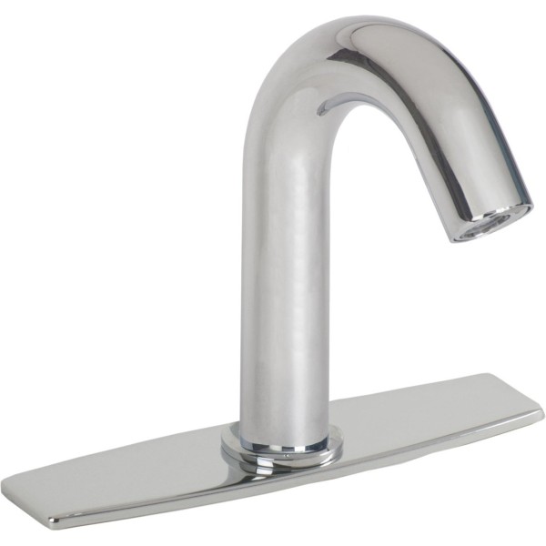 OTC200-E Lowest Price Electronic Faucet in the USA that is made of Stainless Steel Material with 8" Deck Plate