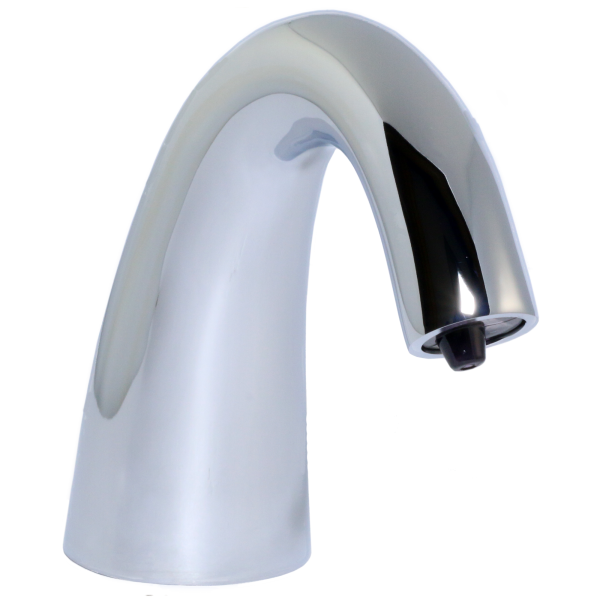 PYOS-17 Touchless Sensor, Deck Mounted Bulk Soap Dispenser in Polished Chrome
