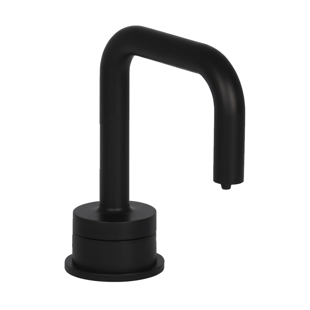 PYOS-1201 Automatic Soap Dispenser for Vessel Sinks in Matte Black With 1" Riser