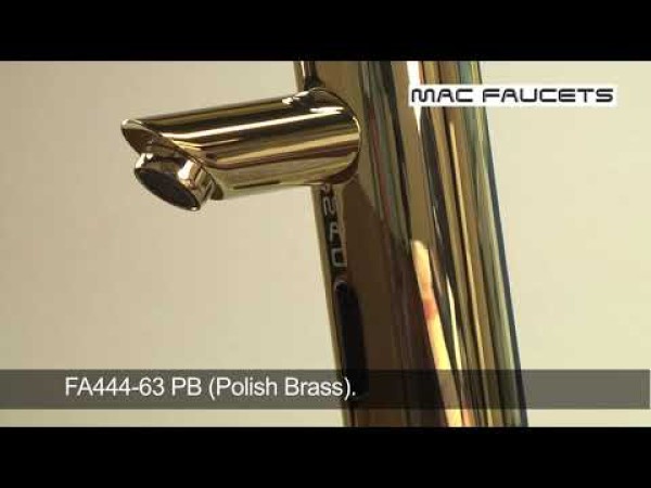 FA444-63S Electronic Touchless Faucet with Manual Soap Dispenser