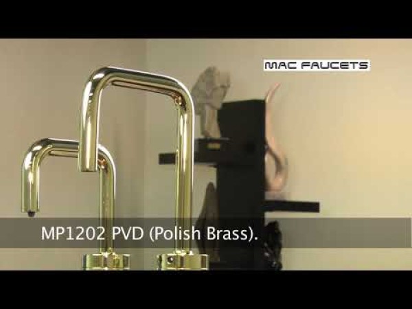 MP1202 Matching Electronic Faucet and Electronic Soap Dispenser With 2" Riser