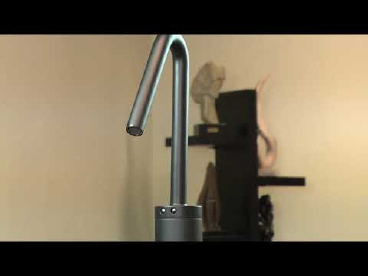 FA400-1403 Hands Free Automatic Faucet for 3 Inch Vessel Sink in Matte Black
