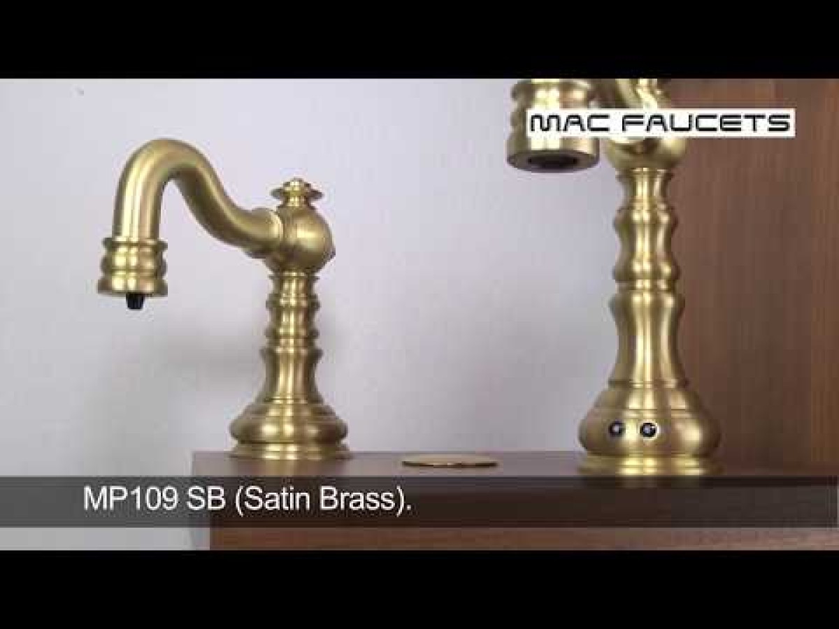 MP109 Matching Electronic Faucet and Electronic Soap Dispenser