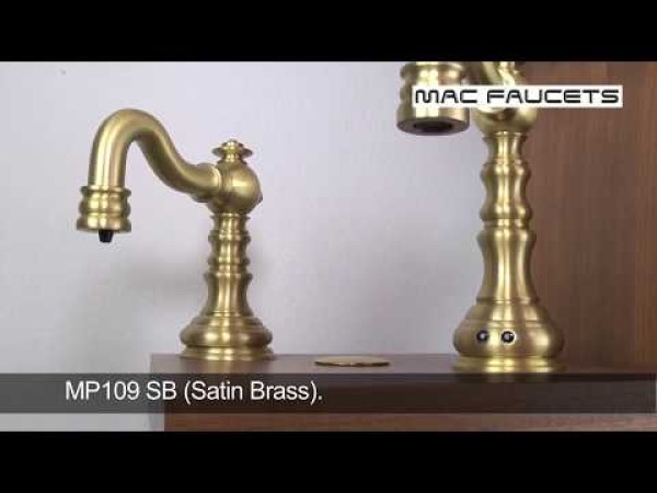 MP109 Matching Electronic Faucet and Electronic Soap Dispenser