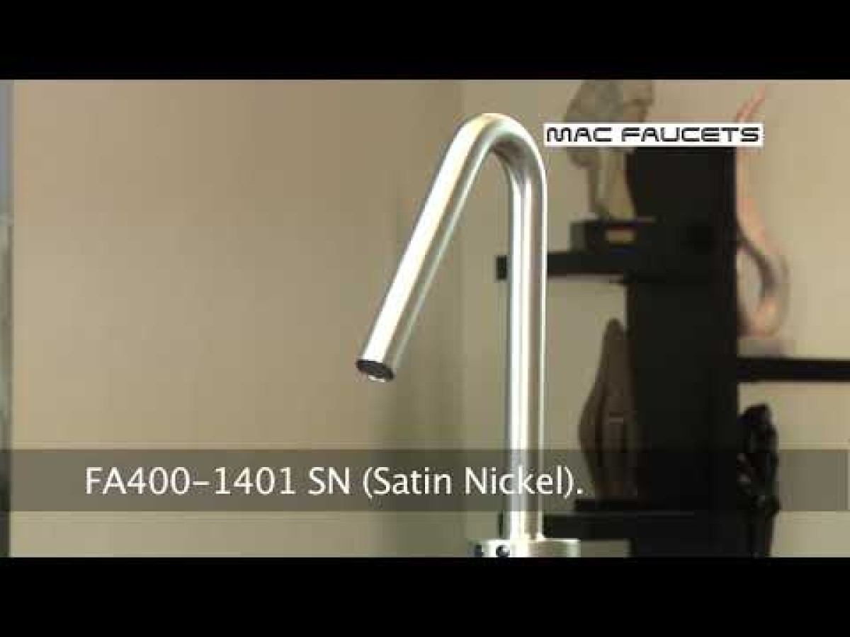 FA400-1401 Hands Free Automatic Faucet for 1 Inch Vessel Sink in Matte Black