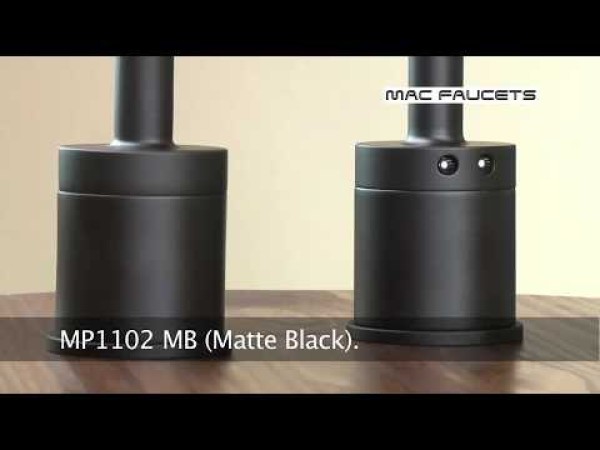 MP1102 Matching Electronic Faucet and Electronic Soap Dispenser With 2" Riser