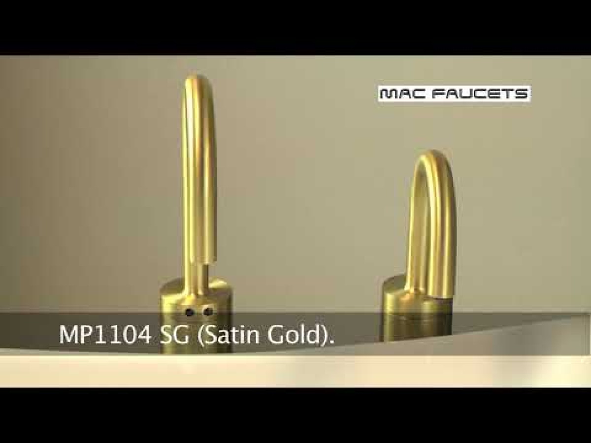MP1104 Matching Electronic Faucet and Electronic Soap Dispenser With 4" Riser