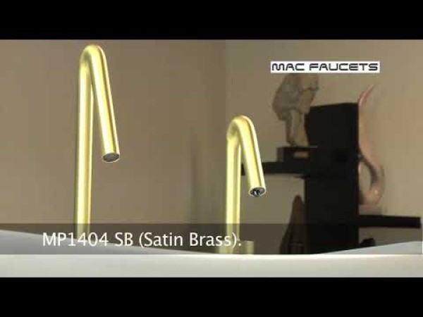 MP1404 Matching Electronic Faucet and Electronic Soap Dispenser With 4" Riser