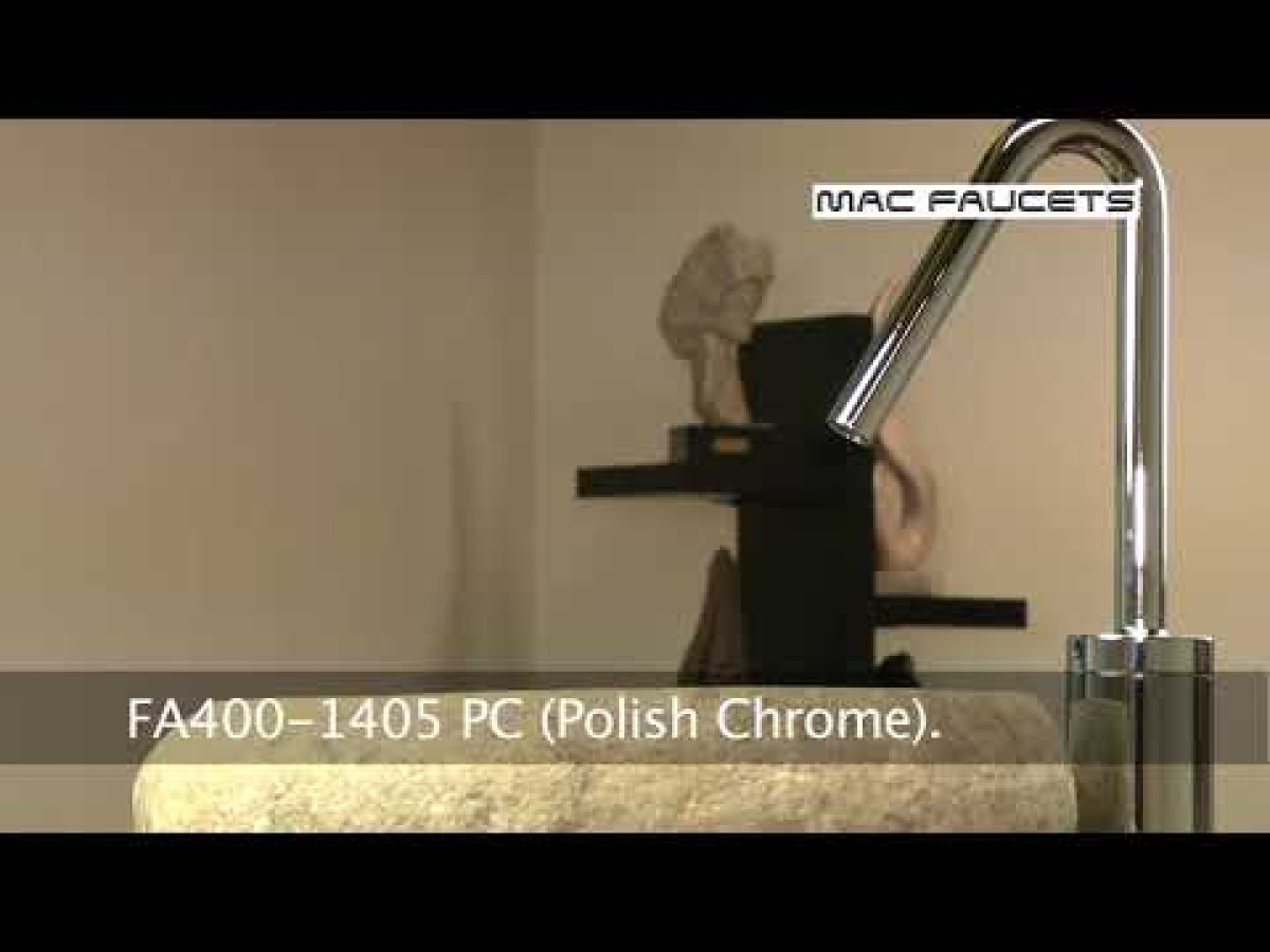 FA400-1405 Hands Free Automatic Faucet for 5 Inch Vessel Sink in Matte Black